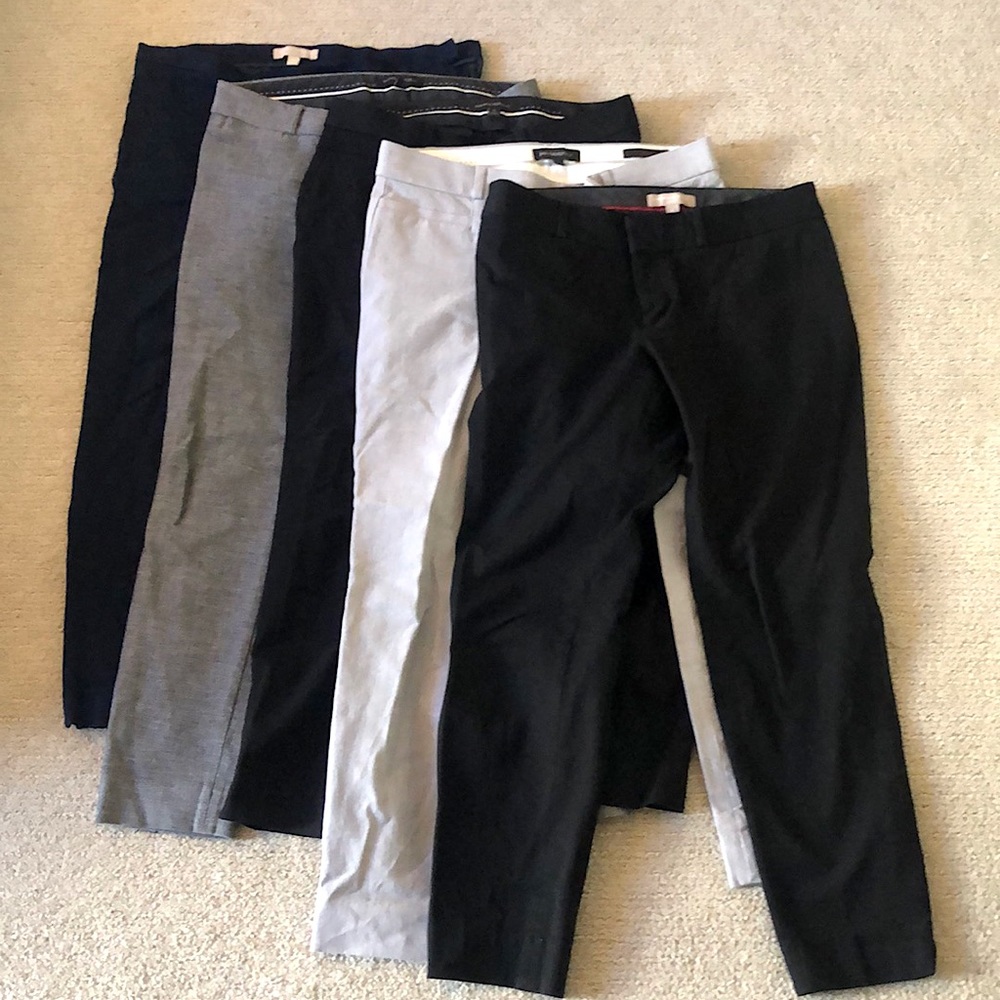 5 pairs Banana Republic Sloan pants
